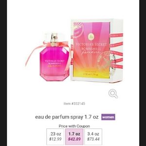 NWT Victoria's Secret Bombshell Paradise 3.4 oz